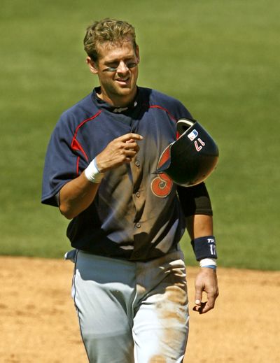 Aaron Boone returned 5 months after open-heart surgery.  (Associated Press / The Spokesman-Review)