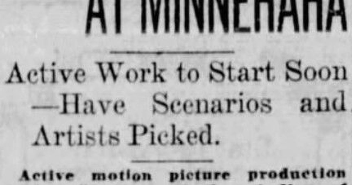 100 Years Ago In Spokane The Hollywood Of The North Talks Continued Of Movie Making In The