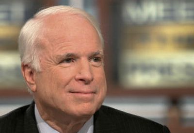 
Sen. John McCain, R-Ariz., speaks on 