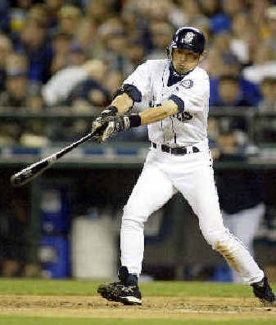 
Ichiro Suzuki's three hits Monday gave him 50 in May. Ichiro Suzuki's three hits Monday gave him 50 in May. 
 (Associated PressAssociated Press / The Spokesman-Review)