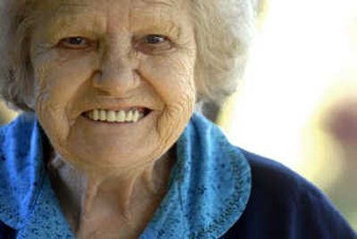 
Carly Barrett is a volunteer for the Salvation Army. She also sews and makes fudge to send to Iraq. 
 (Jed Conklin / The Spokesman-Review)