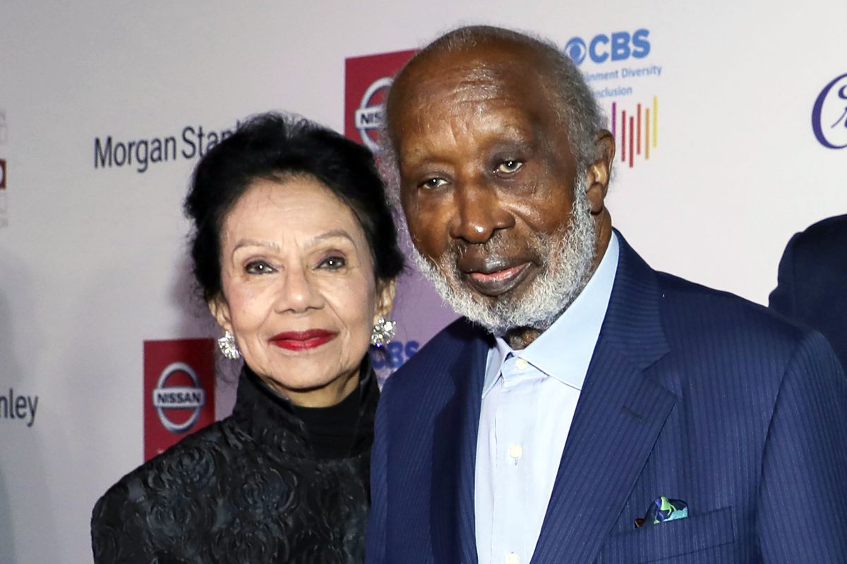 FILE - Jacqueline Avant, left, and Clarence Avant appear at the 11th Annual AAFCA Awards in Los Angeles on Jan. 22, 2020. Jacqueline Avant was fatally shot early Wednesday, Dec. 1, 2021, in Beverly Hills, Calif.  (Mark Von Holden)