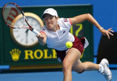 
Justine Henin retired just before the French Open, her specialty. Associated Press
 (Associated Press / The Spokesman-Review)