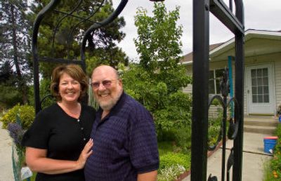 
Stephanie and John Arnold worked on this Habitat for Humanity house project together after meeting at a telethon. 
 (Christopher Anderson / The Spokesman-Review)