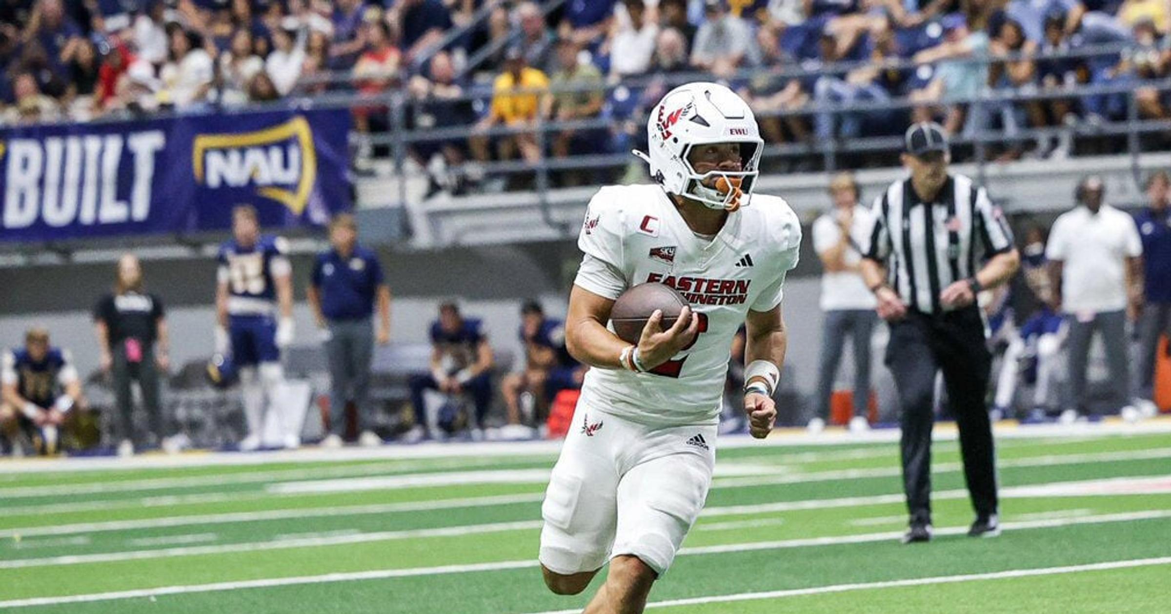 Eastern Washington lets lead slip away in loss at Northern Arizona 34-27