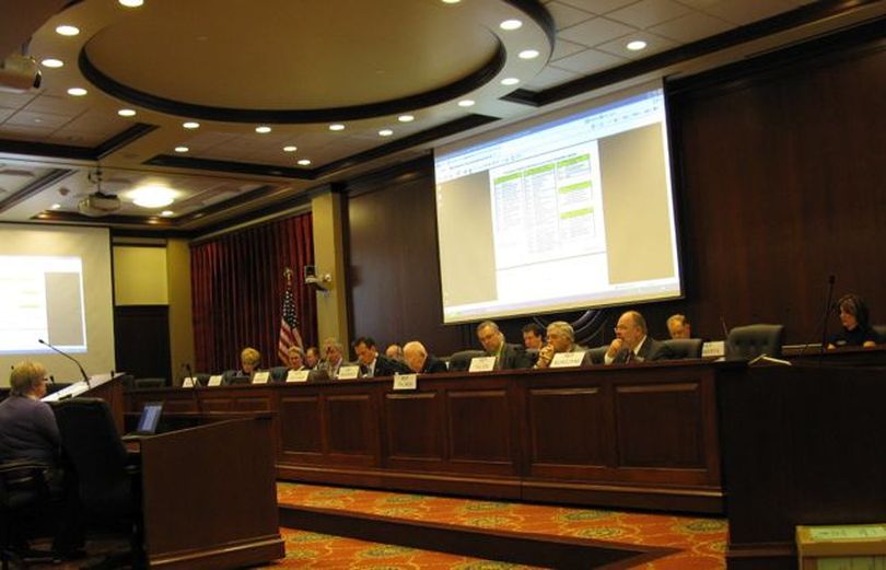 The Idaho Legislature's Economic Outlook & Revenue Assessment Committee convenes on Thursday (Betsy Russell)