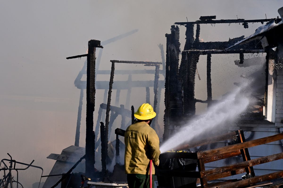 Fire ravages Medical Lake and surrounding area - Aug. 19, 2023 | The ...