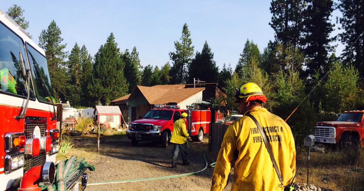 Two dead in early morning Chattaroy RV fire The SpokesmanReview