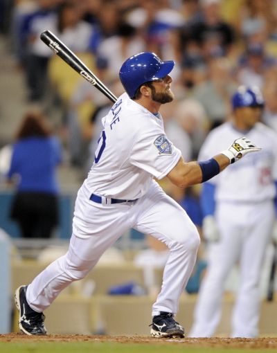The Dodgers expect Casey Blake to add some punch to their offense.  (Associated Press / The Spokesman-Review)