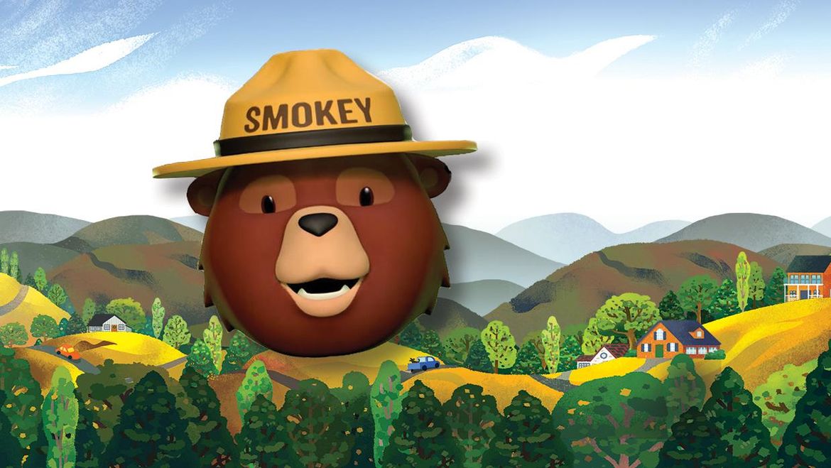 smokey the bear christmas