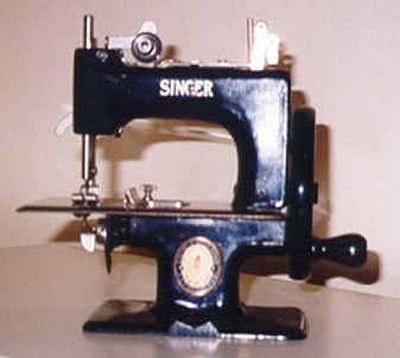 
Singer's toy sewing machine
 (The Spokesman-Review)