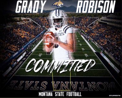 Just weeks after the Bobcats earned their first recruit of the 2020 football class, Montana State added yet another recruit in the form of three-star quarterback Grady Robison.
