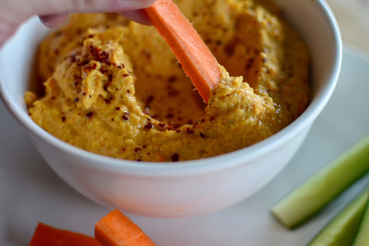 In the Kitchen With Ricky: Roasted carrot hummus is a delicious and healthy dish