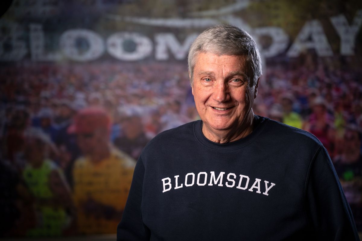 Don Kardong, founder of the Lilac Bloomsday and an Olympic marathoner who established the Spokane road race in 1977, has also completed all 49 Bloomsdays.  (COLIN MULVANY /THE SPOKESMAN-REVIEW)