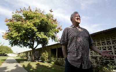 
Jim Williams, 69, president of an independent Leisure World community association and a six-year resident, talks about his side of a fees controversy. 
 (Associated Press / The Spokesman-Review)