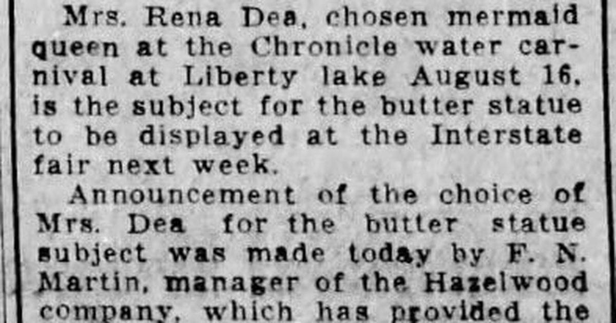 100 years ago in Spokane: A city crackdown on booze and news of a life-sized butter 'mermaid queen' made headlines