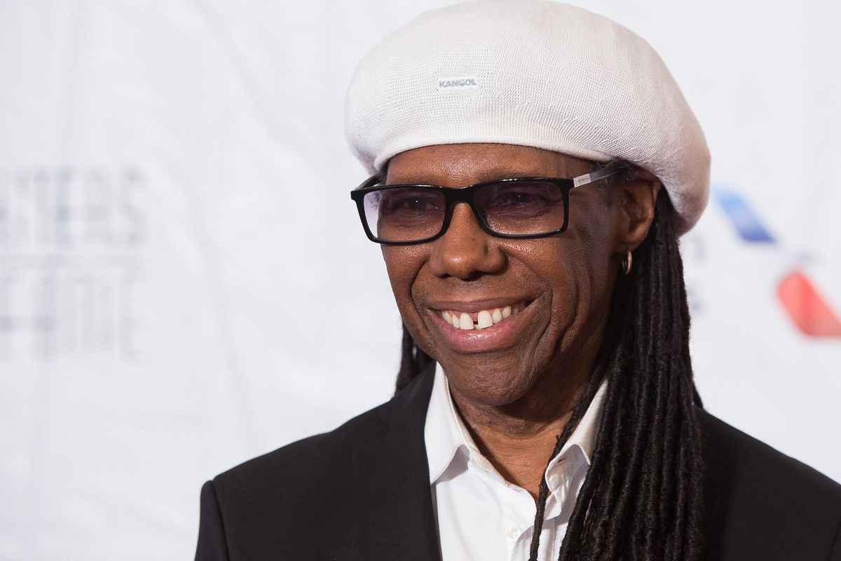 Nile Rodgers, photographed in June at the 47th Annual Songwriters Hall of Fame Induction Ceremony and Awards, has been everywhere of late. (Charles Sykes / Charles Sykes/Invision/AP)