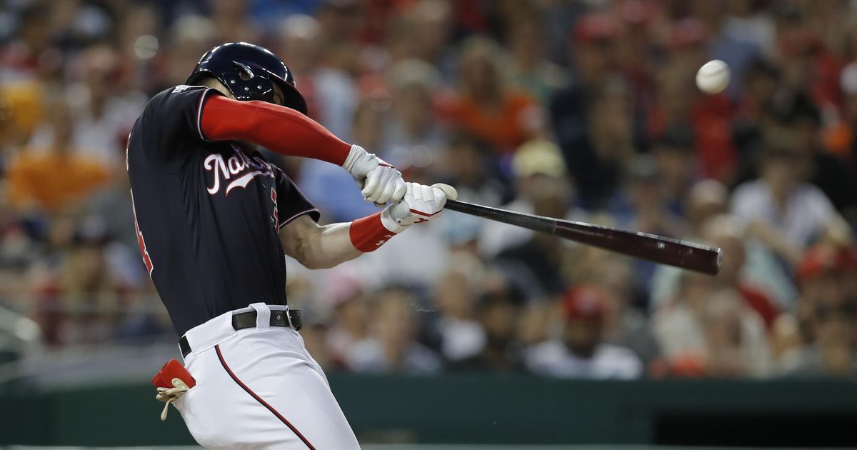 Watch Bryce Harper finish off the 2018 Home Run Derby in Nationals Park  - Federal Baseball