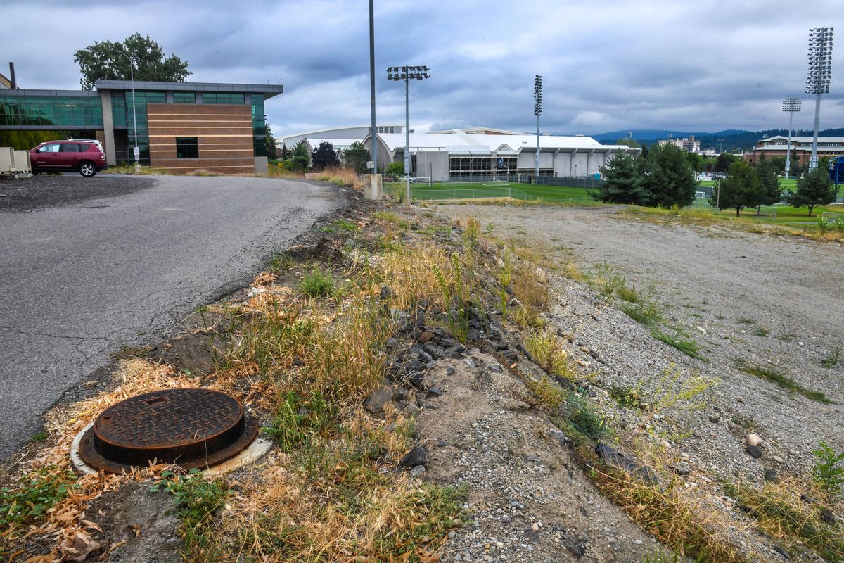 Gonzaga will break ground on a new $56 million, 82,300-square-foot integrated science and engineering building in the fall. The building will over look Lake Arthur and the soccer fields. (Dan Pelle / The Spokesman-Review)