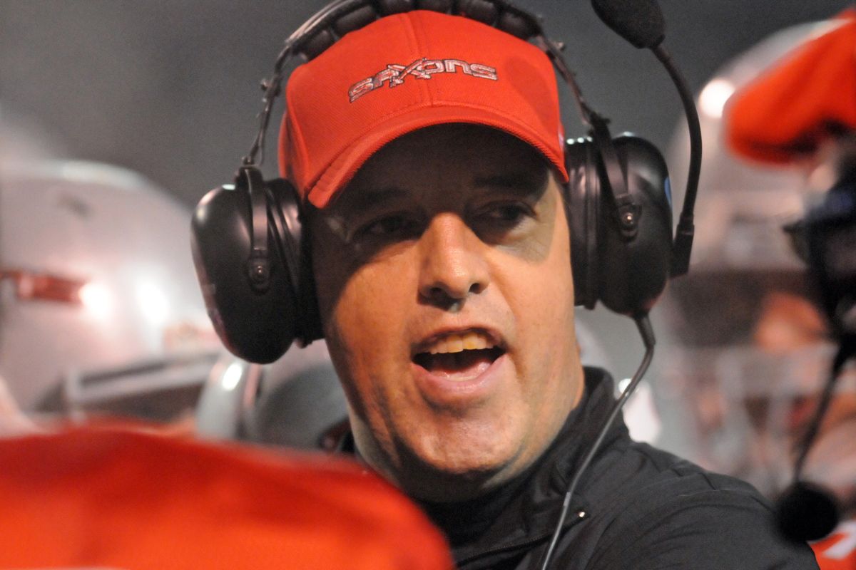 Ferris Saxons coach Jim Sharkey. (Jesse Tinsley / Jesse Tinsley)