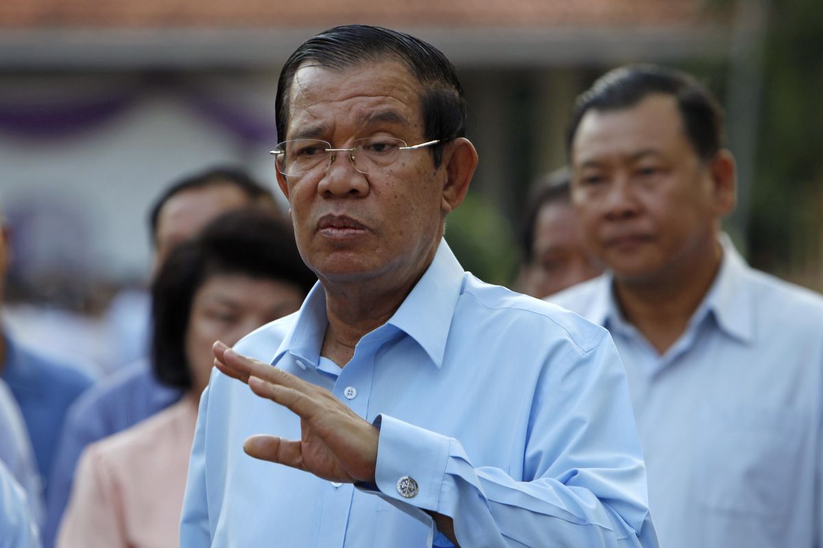 Cambodian Prime Minister Hun Sen (Heng Sinith / AP)