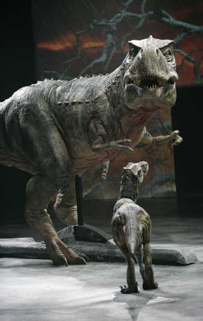 
Tyrannosaurus rex is the rock star of the dinosaur show.
 (The Spokesman-Review)