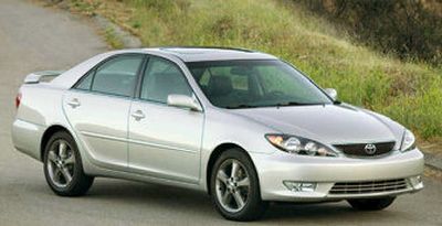The Camry's trim options range from standard to LE, SE and XLE. The LE and XLE include options for a 3.0-liter, six-cylinder engine that produces 190 horsepower, while the SE has a 3.3-liter V-6 option that delivers 210 horses.
(The Spokesman-Review)