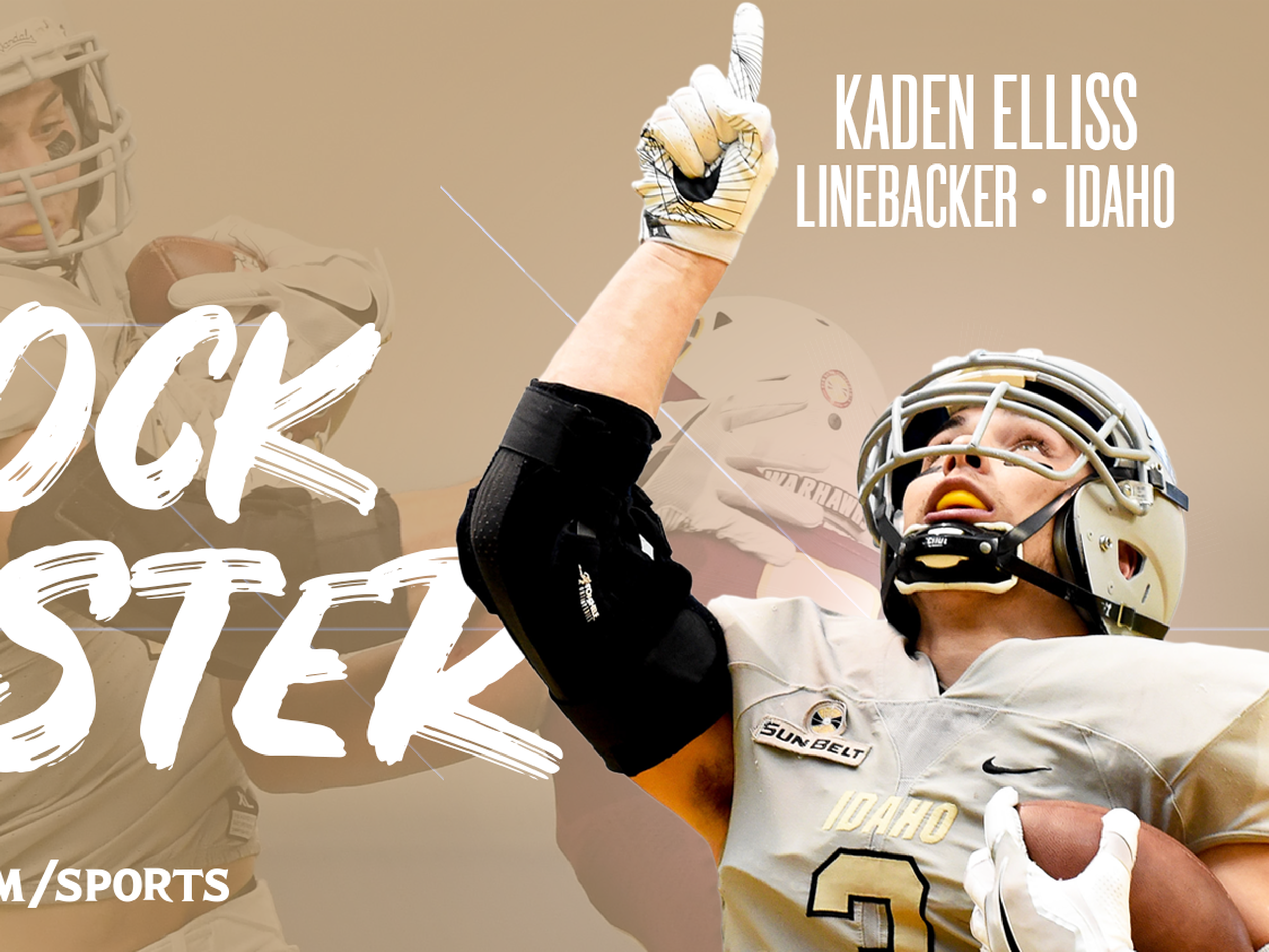 Block buster: Kaden Elliss brings intensity, versatility to field for Idaho  Vandals