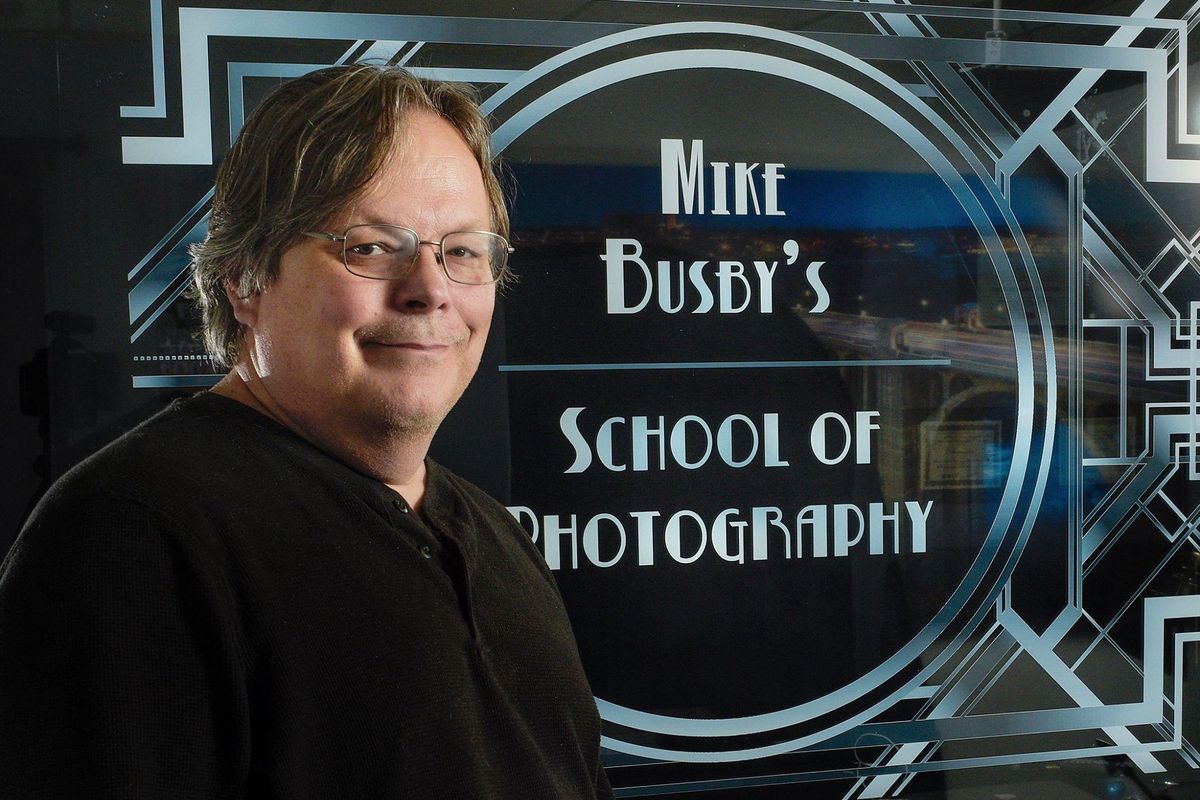 Mike Busby, a Spokane area landscape photographer, opened his own photography school this summer. (Mike Busby / Courtesy)