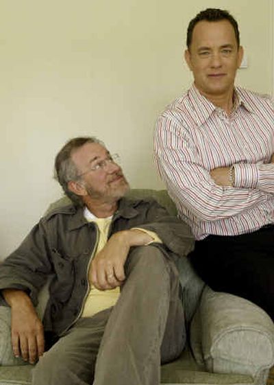 
Director Steven Spielberg, left, and actor Tom Hanks are successful colleagues and 