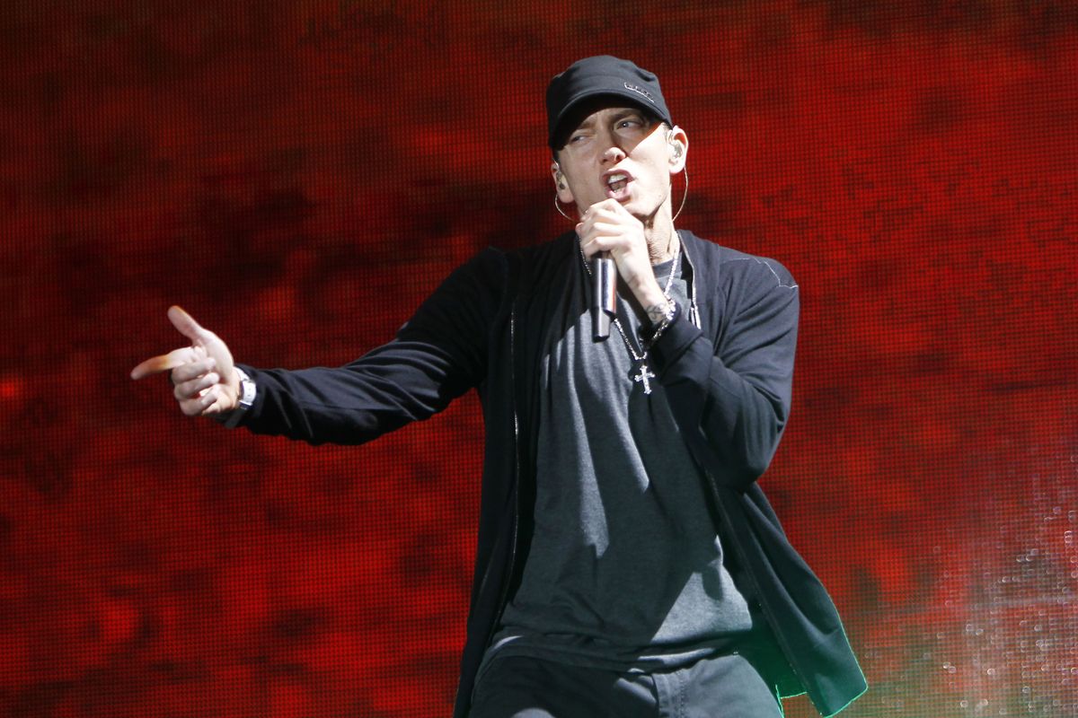 Eminem’s latest, “Recovery,” was among the Grammy nominations for best album.  (Associated Press)