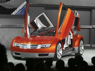 
Chrysler introduces Dodge ZEO concept vehicle at the North American International Auto Show Monday in Detroit. Associated Press
 (Associated Press / The Spokesman-Review)