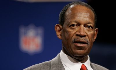 ** FILE ** NFL Players Association Executive Director Gene Upshaw talks with reporters in Detroit in a Friday, Feb. 3, 2006 photo. NFL labor talks broke off Tuesday three days before the start of free agency, leaving teams and players in a quandary about negotiating new contracts. Gene Upshaw, executive director of the NFL Players Association, spent the last three days meeting in New York and Washington with commissioner Paul Tagliabue. (AP Photo/Michael Conroy, file) ORG XMIT: NY159 (Michael Conroy / The Spokesman-Review)