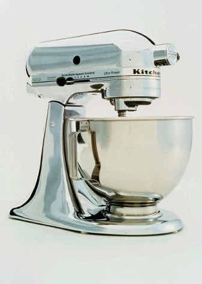 
The KitchenAid mixer is a must-have for aspiring cooks.
 (Associated Press / The Spokesman-Review)