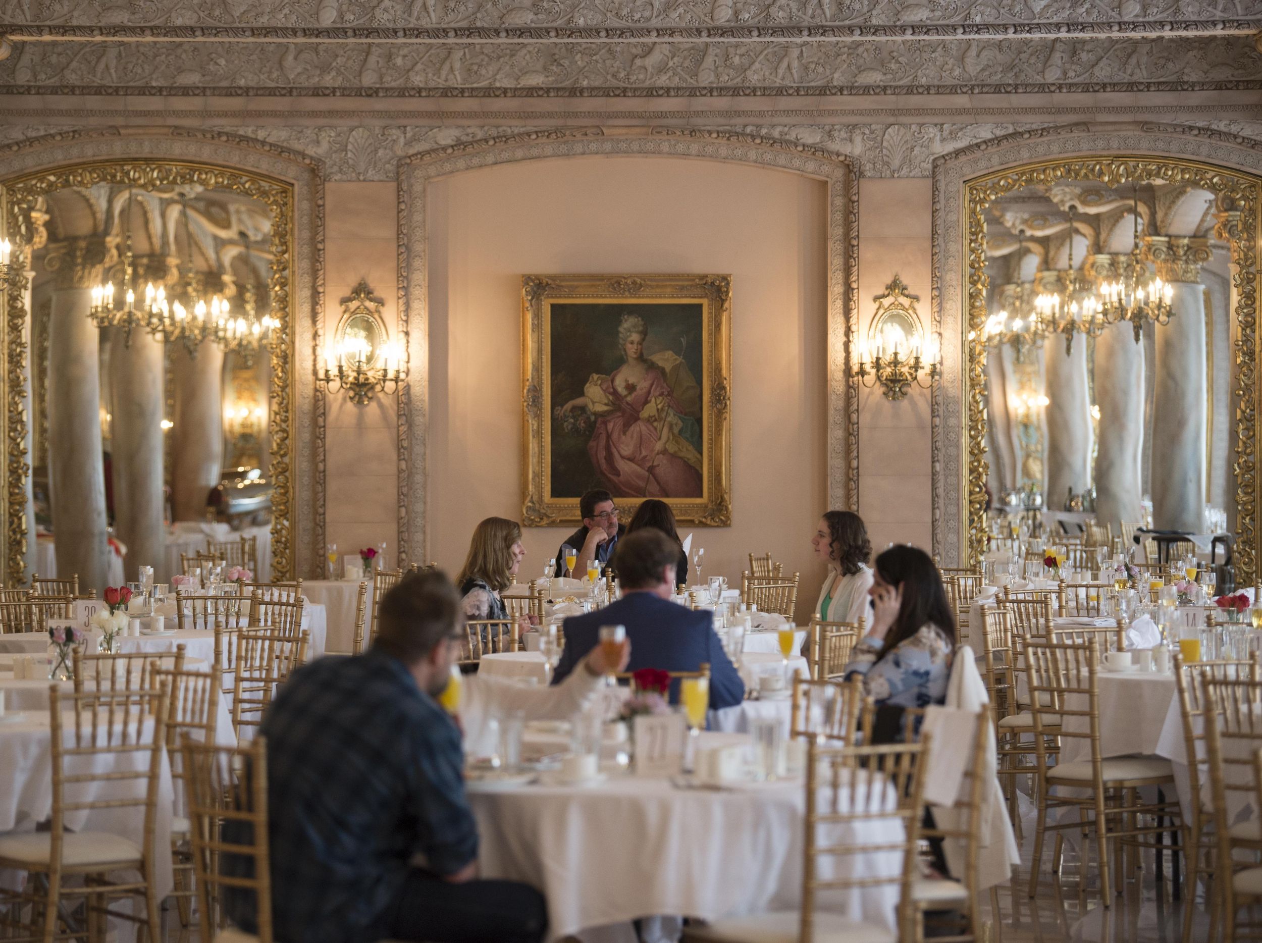 The Davenport Hotel's iconic Sunday Brunch - May 7, 2017 | The 