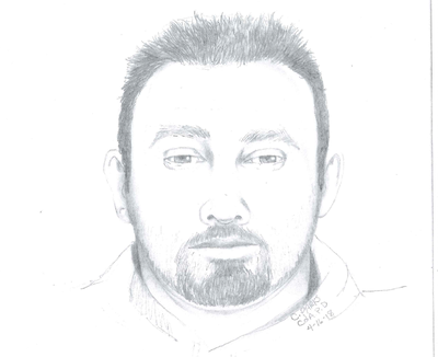 Couer d’Alene police released this sketch based on a sexual-assault victim’s description of her attacker. The department is asking for help in identifying him. (Coeur d’Alene Police Department)