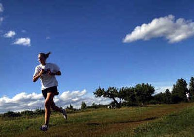 
Running is still a priority, but senior Shiloh Deitz has a balanced set of activities and interests.
 (The Spokesman-Review)