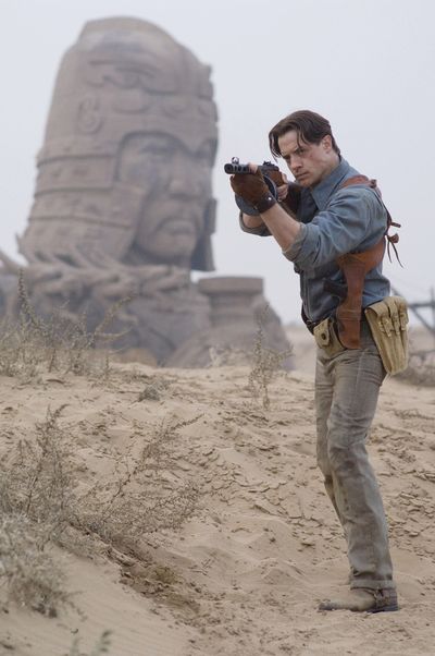 Brendan Fraser stars in ‘The Mummy: Tomb of the Dragon Emperor.’ (Associated Press / The Spokesman-Review)