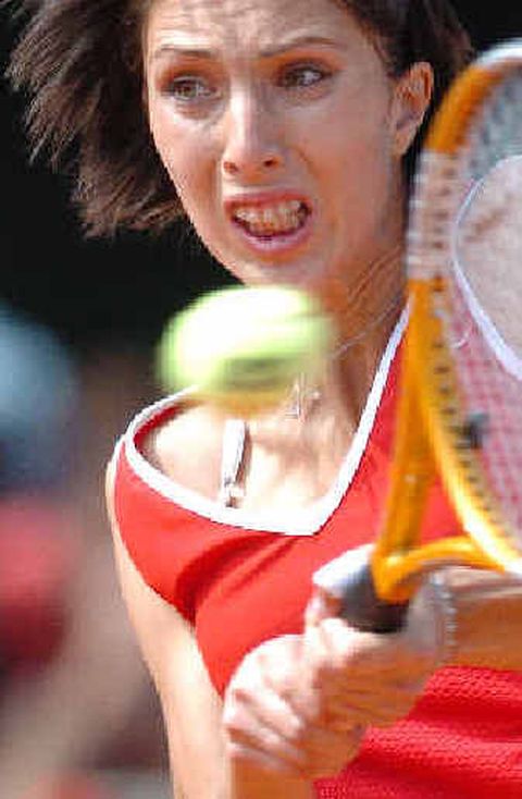ANASTASIA MYSKINA  23"x13" French Open Winner 2004 Poster Rolled. 