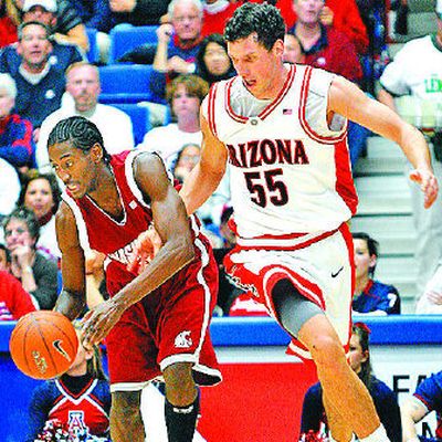 
 Kyle Weaver, left, said there won't be any letdown today after win at Arizona. 
 (Associated Press / The Spokesman-Review)