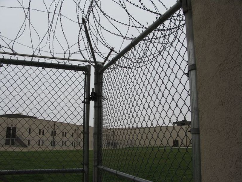 This photo shows the Idaho Maximum Security Institution south of Boise. Idaho's corrections chief told lawmakers Friday that budget cuts are hitting prisons hard enough that even prison guards are now taking unpaid furloughs, and further cuts beyond those already recommended by the governor for next year will mean releasing prisoners. (Betsy Russell)