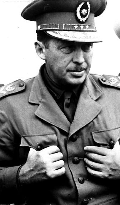 Former Paraguayan dictator Gen. Alfredo Stroessner is seen in this undated file photo.
 (Associated Press / The Spokesman-Review)