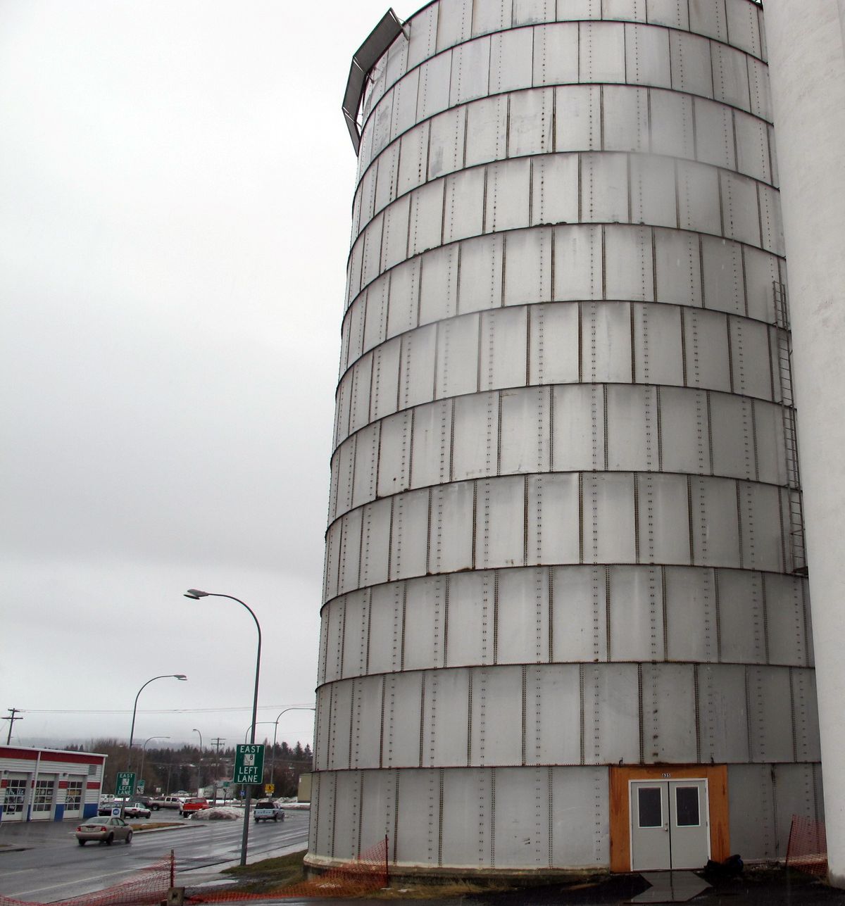 The Moscow Theater Company Too is located in a converted old grain silo in Moscow, Idaho. (Associated Press)