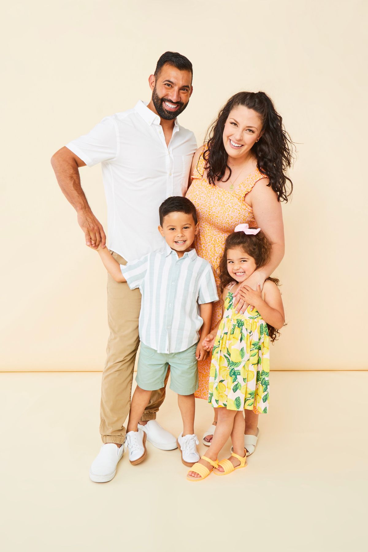Raul Vijil with his wife Dani and their two children, son Ezra and daughter Aria.  (Courtesy)