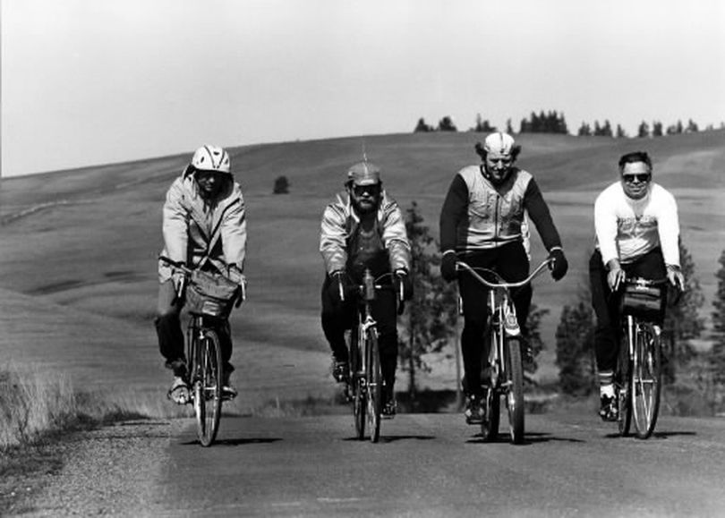 Breakfast rides became a popular Sunday non-event a generation ago. The rides were the idea of Harold Absalonson. This photo was taken March 28, 1983. (Rich Landers/Photo Archive/The Spokesman-Review)