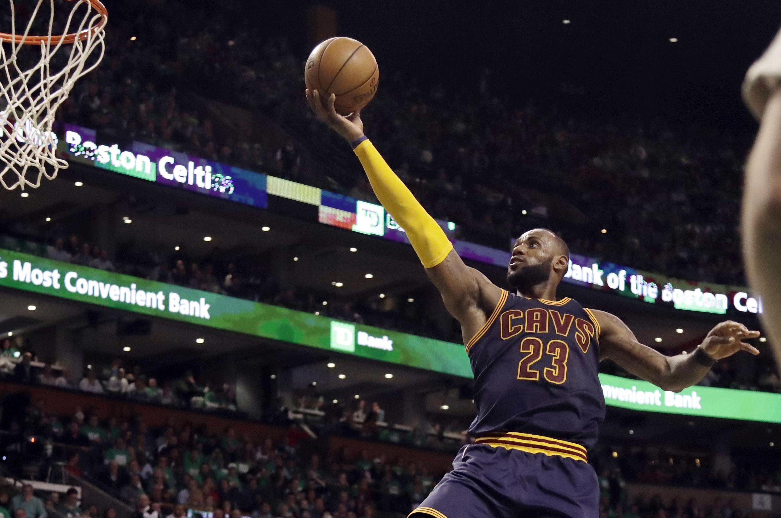 Monster mash: LeBron James undaunted by beastly Warriors | The ...