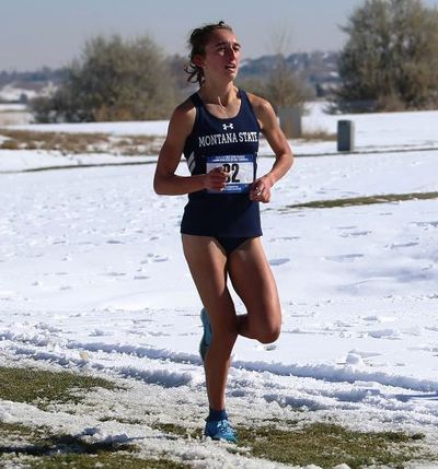 Bozeman native Camila Noe took first place at the Big Sky Conference Cross Country Championships on Saturday after posting a time of 17 minutes, 41.3 seconds in the women’s 5-kilometer race. (Montana State Athletics)