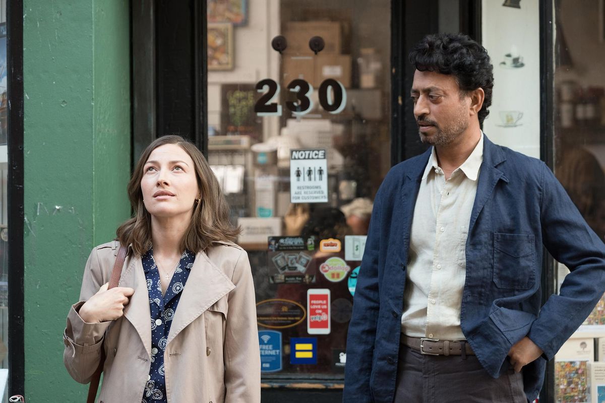 Kelly Macdonald, left, stars with Irrfan Khan in “Puzzle.” (Linda Kallerus / Sony Pictures Classics)