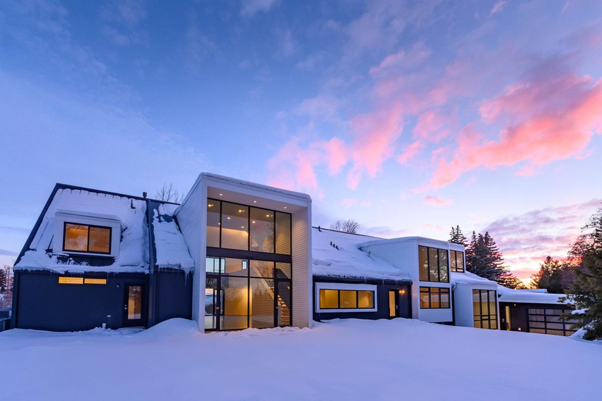 The University of Idaho completed its president’s home this year. New UI President Scott Green is the first to president to inhabit it. (Courtesy of the University of Idaho)