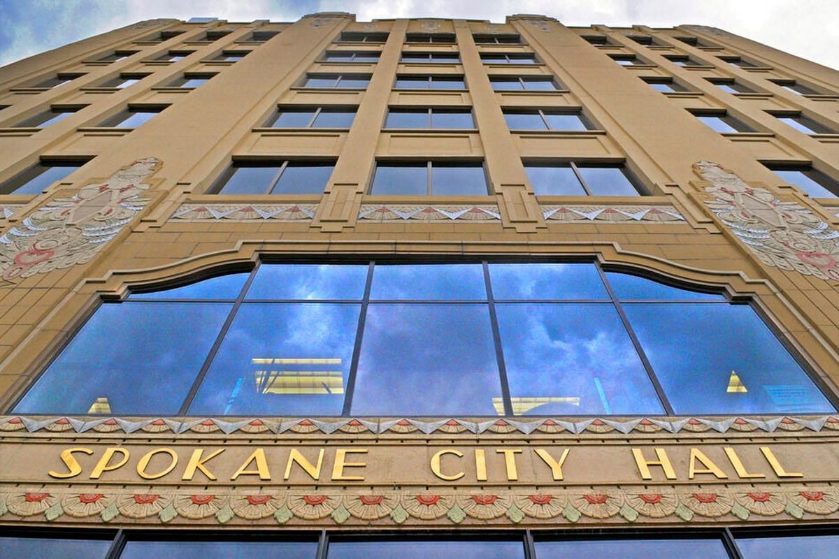 Spokane City Hall is seen in this undated photo.  (Spokesman-Review photo archives)